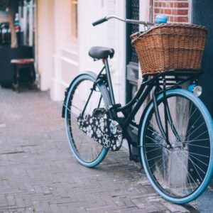 City Bicycle with Basket