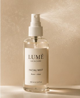 Lumé Rosewater Facial Mist